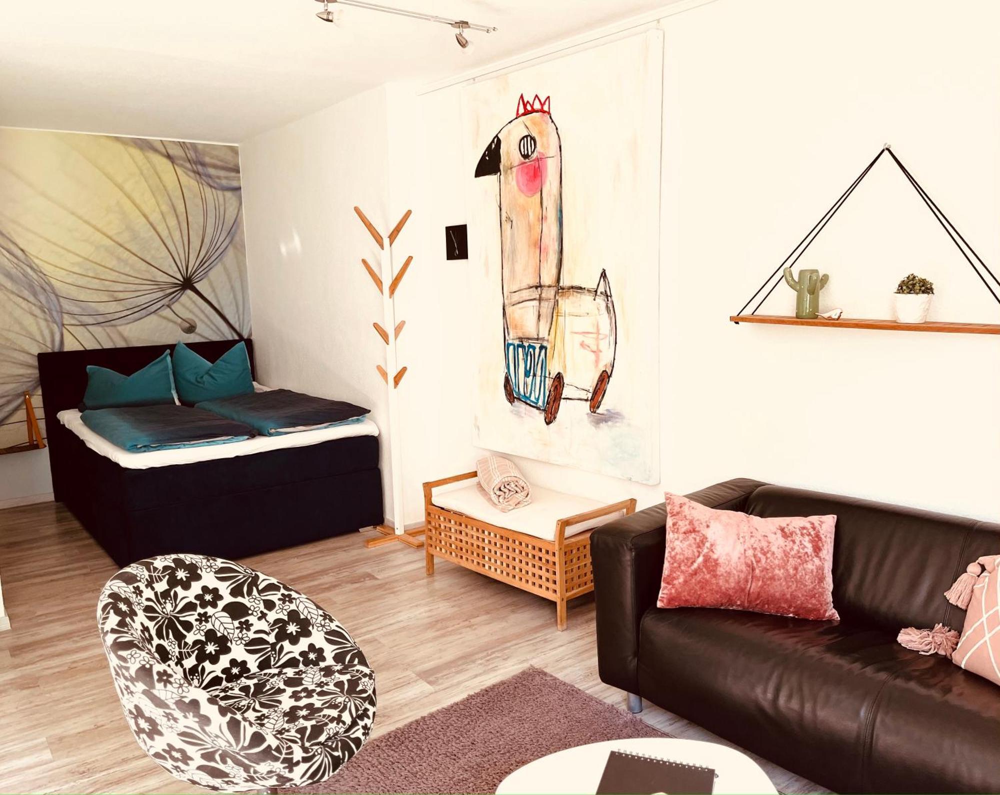 gemütliche Ferienwohnung am Ringpark Wurzburgo Exterior foto